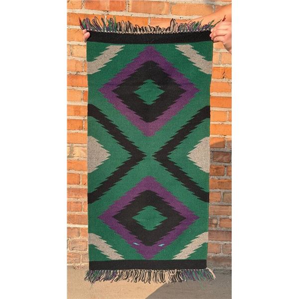 Navajo Germantown Indian Rug Saddle Blanket