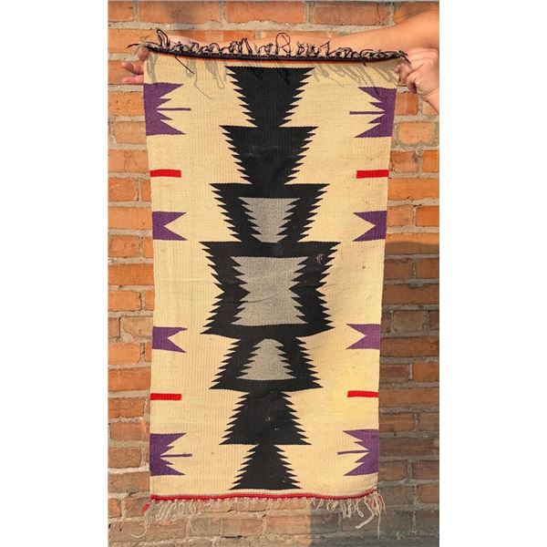 Navajo Germantown Indian Rug Saddle Blanket