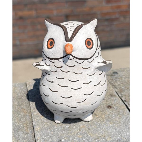 Marie Zieu Chino Acoma Pueblo Pottery Owl
