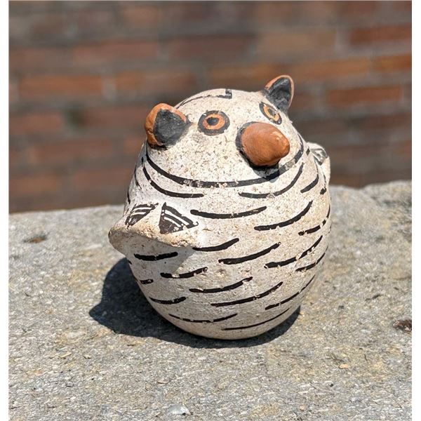 Marie Zieu Chino Acoma Pueblo Pottery Owl