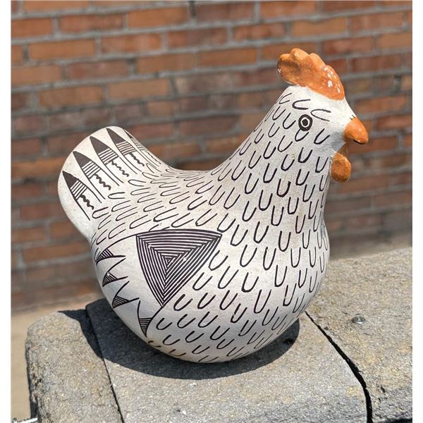 Marie Zieu Chino Acoma Pueblo Pottery Rooster