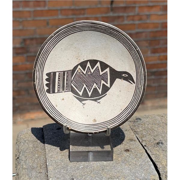 Marie Zieu Chino Acoma Pueblo Pottery Bowl