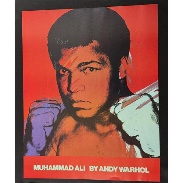 Andy Warhol Muhammad Ali Offset Lithograph