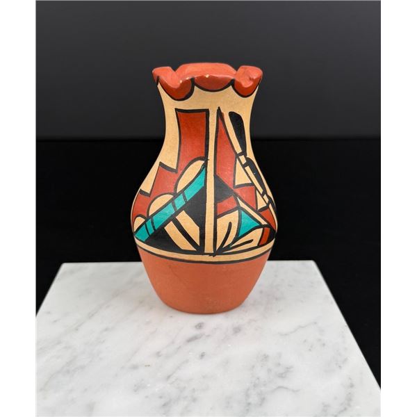 F Toledo Jemez Pueblo Vase