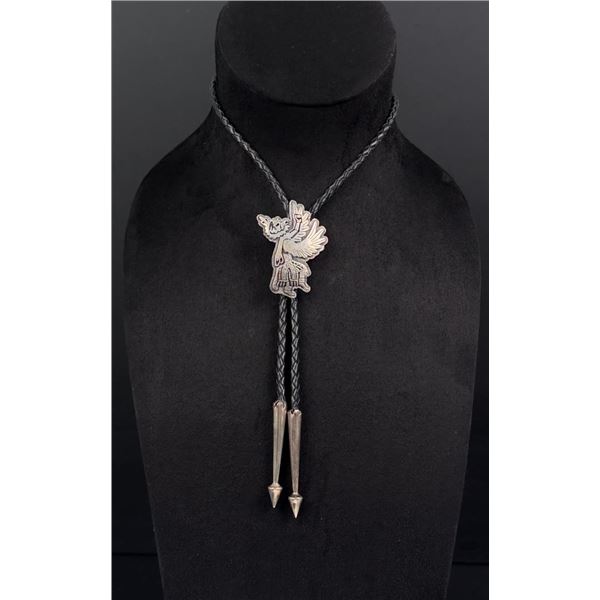 Dennis Howard Hopi Kachina Dancer Bolo Tie