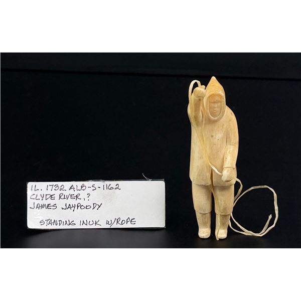 James Jaypoody Alaskan Inuit Eskimo Carved Man
