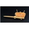 Image 2 : Alaskan Inuit Eskimo Walrus Ivory Cribbage Board