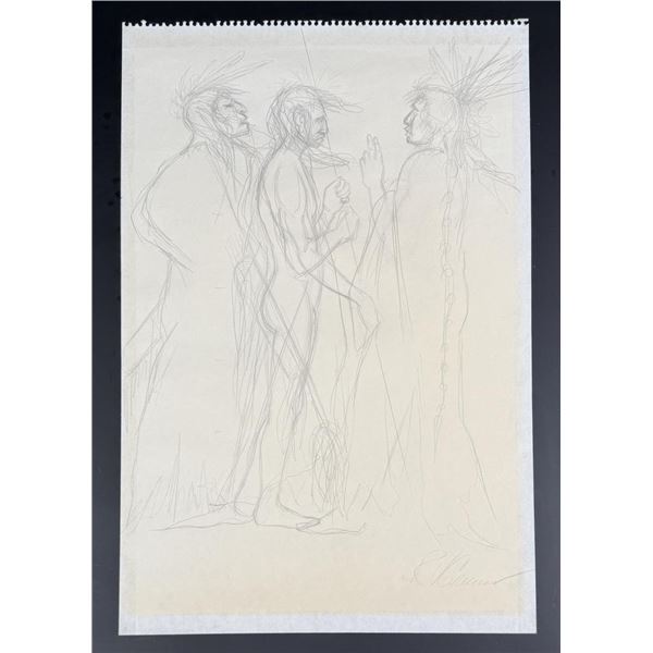 Richard Greeves Indian Drawing