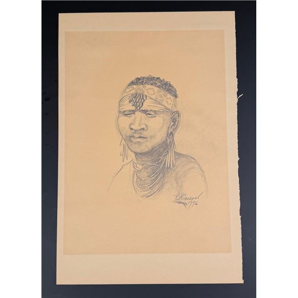 Richard Greeves Indian Drawing