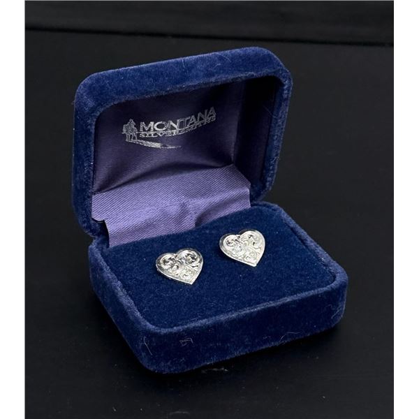 Montana Silversmiths Heart Earrings