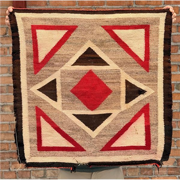 Navajo Indian Ganado Saddle Blanket