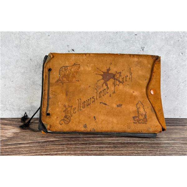 Antique Montana Yellowstone Park Photo Album