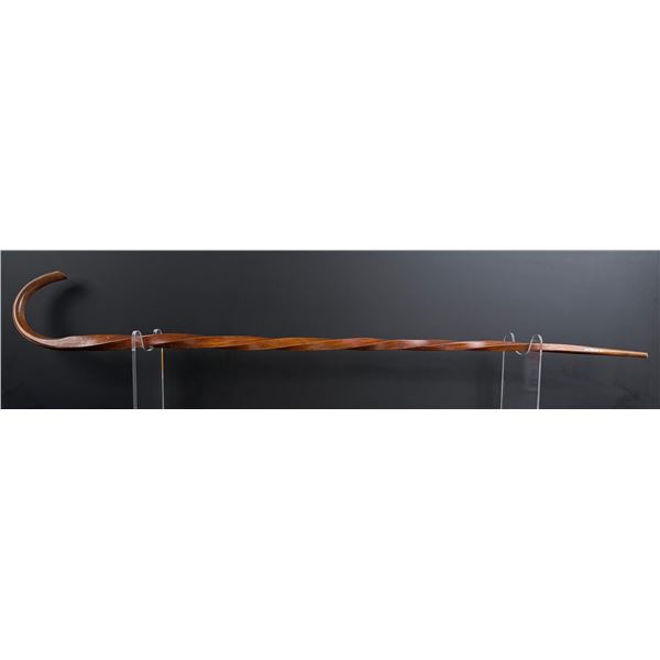 Twisted Plantation Wood Walking Cane