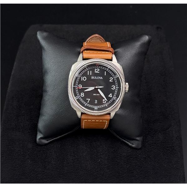 Bulova 96B230 Stainless Steel Military UHF Watch