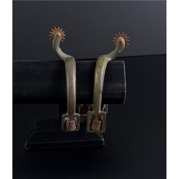 WWI WW1 1903 RIA Brass Cavalry Spurs