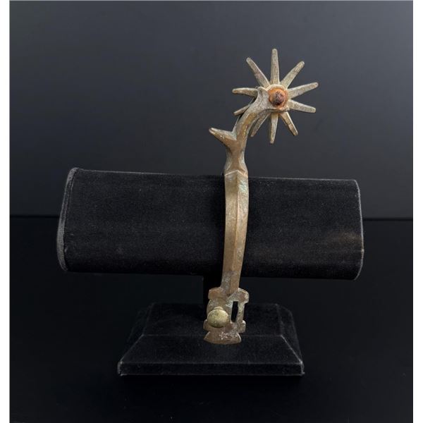 August Buermann Bronze Montana Cowboy Spur