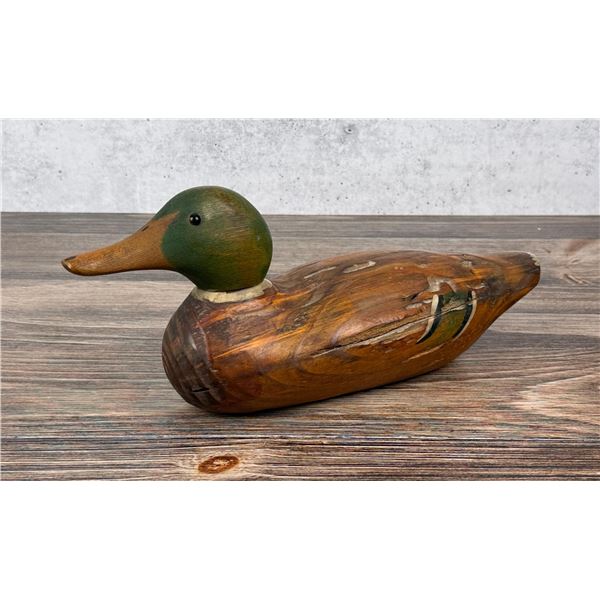 Mason Mallard Drake Duck Decoy