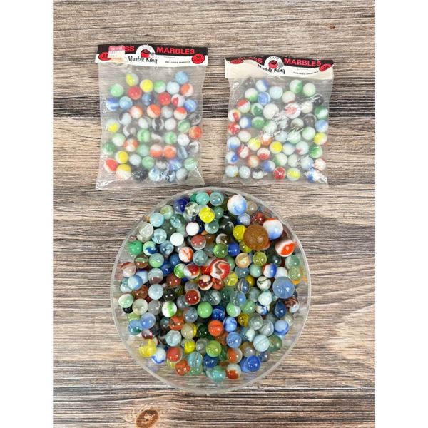 Collection of Antique Marbles