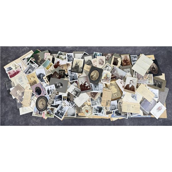 Large Collection of Antique Photos