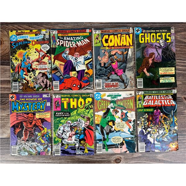 Collection of DC Comic Books