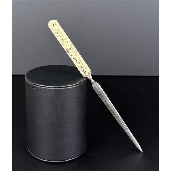 Havana Cigars Letter Opener Tampa Florida