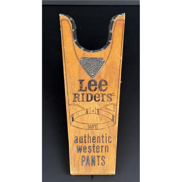 Vintage Lee Riders Cowboy Boot Jack