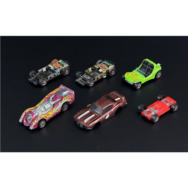 Collection of Redline Hot Wheels Toy Cars