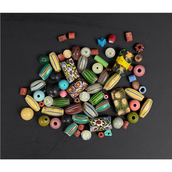 Collection of Native American Indian Trade Beads