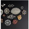 Image 3 : Collection of Rhinestone Costume Jewelry