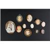 Image 1 : Collection of Victorian Shell Cameos