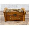 Image 1 : Rustic Wooden Treasure Box