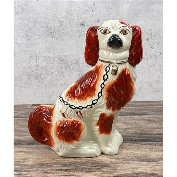 Staffordshire Porcelain Spaniel Dog