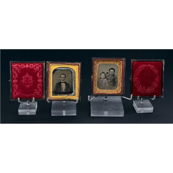 Antique Daguerreotype Tintype Photos