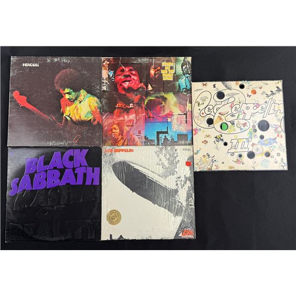 Collection of Classic Rock 33 LP Vinyl Records