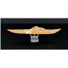 Image 2 : Alaskan Inuit Eskimo Miniature Skin Canoe Model