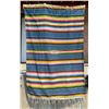 Image 1 : Mexican Wool Serape Saltillo Blanket