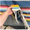 Image 4 : Mexican Wool Serape Saltillo Blanket