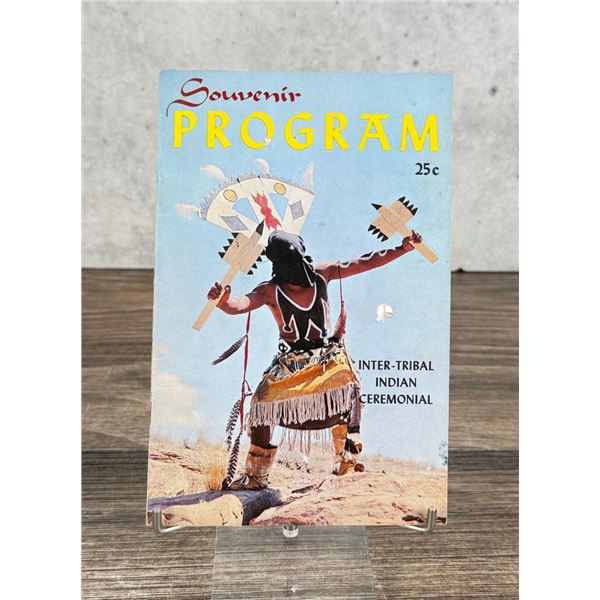 Souvenir Program Inter-Tribal Indian Ceremonial