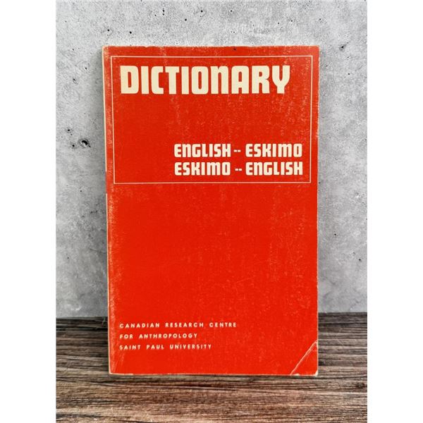 English-Eskimo-English Dictionary