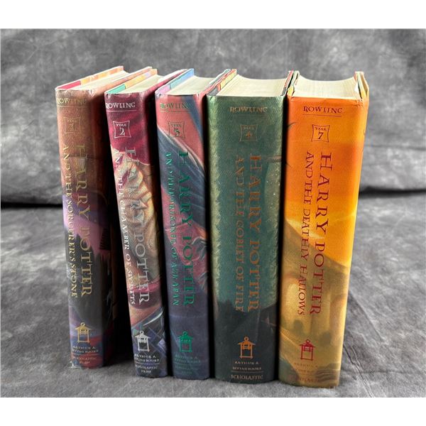Group Of Harry Potter Books