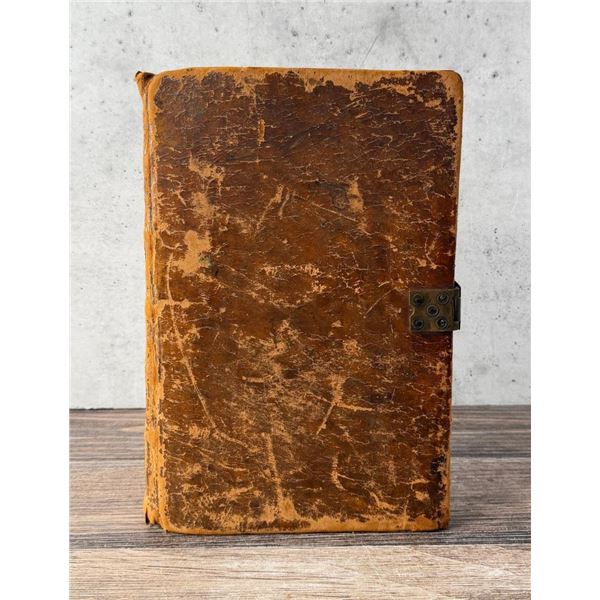 1560 Large Leather Bound Geneva Holy Bible