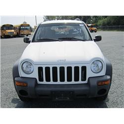 2004 JEEP LIBERTY 4WD SUV