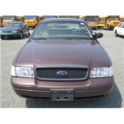 2001 FORD CROWN VIC