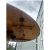 Image 6 : Round Drop-Leaf Wooden Pedestal Table