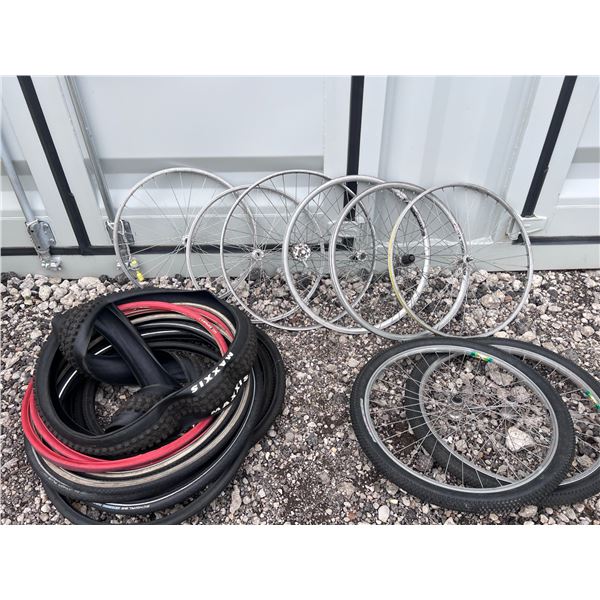Bicycle Wheels and Tires Including Araya, Maxxis, Schwalbe, Kenda