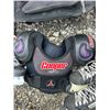 Image 4 : Hockey Gear Lot: 4 Pairs Skates, Bag, Shoulder Pads