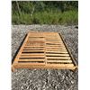 Image 1 : Queen Size Wooden Bed Frame With Slatted Base