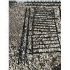 Image 2 : Black Metal Garden or Yard Fence Sections