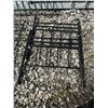 Image 3 : Black Metal Garden or Yard Fence Sections