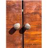 Image 3 : Wooden Two-Door Cabinet With Drawers